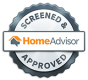 homeadvisor screened and approved badge